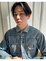 ウェウェ(wewe)&nbsp;メンズカット/センターパート/ニュアンスパーマ