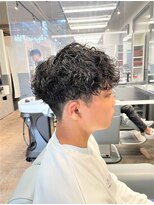 ノイセル 西本町(Noisyle)&nbsp;guest snap　刈り上げショートマッシュ×波巻きスパイラルパーマ