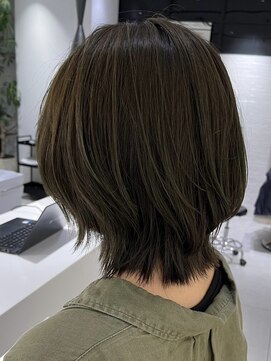 ロンドエニカ 大宮(Lond enika) 大人ガーリーオリーブグレージュ