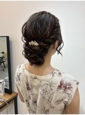 ヘアセット【華やかアップスタイル】
