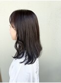 脱黒髪 ワンカラー ダークブラウン