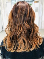 グランデュール 東静岡池田店(GRANDEUR) ミルクティーベージュダブルカラーインナーカラーケアブリーチ