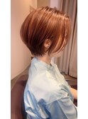 大人可愛いショートボブ◎30代40代50代60代