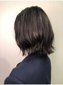 切りっぱなしボブ