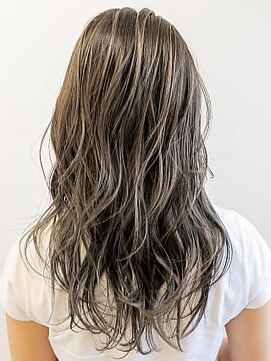 オーブヘアー モリー 都城2号店(AUBE HAIR molly) 【AUBE HAIR】モーブグレージュ_セミウェットウェーブ