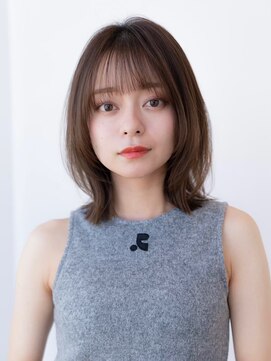 エースハバナ 渋谷(1 HAVANA) ミルクブラウン/20代30代大人かわいい/ミディアムレイヤー