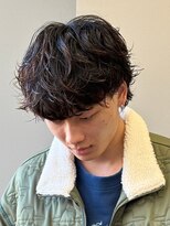 エルマーク 京橋(L-MARK)&nbsp;波巻きスパイラル/メンズパーマ/シャドウパーマ/サーフカール