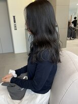 ローレンアオ(LOREN AO)&nbsp;黒髪/ボブルフ/ネビージュ/小顔/ワンレン/矢場町/髪質改善/前髪