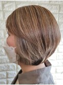 ディスコネグラデーションボブ/30代40代50代60代