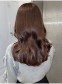 11227黒髪グレーアッシュ韓国風巻き姫カットレイヤーワンカール