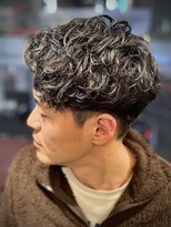 ヒロギンザ 六本木店(HIRO GINZA)&nbsp;ツーブロック×スパイラルパーマ