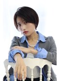 10代/20代/30代♪似合わせ小顔ショートヘア&メルティブラウン＊