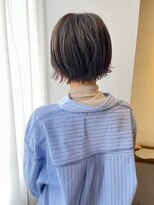ルーステュア(RUTH tur)&nbsp;フェザーショート/くすみベージュ/30代/40代/50代