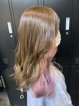 シーン(seen.) インナー × ペールピンク