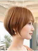 ショート/ショートボブ/ショートカット/丸みショート/大宮