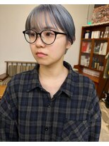 ヤーン(yearn) ペールブルーショート☆《伏見/栄/名駅》