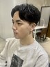 【朝のセットが変わる☆】メンズカット＋オーガニックパーマ ￥13860→￥9200