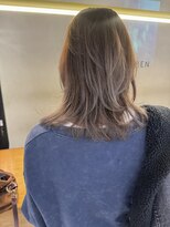 ローレン(LOREN)&nbsp;黒髪/ボブルフ/ネビージュ/小顔/ワンレン/栄/髪質改善/前髪