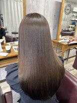 シェノン 近鉄奈良店(CHAINON)&nbsp;Wカラーブラウンベージュ