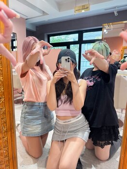 シェリエ(Cherie)の写真/渋谷で女性限定サロンはCherieだけ！ファッションやメイクまで"Kawaii"を共有♪[ブリーチ/学割U24]
