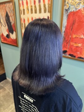 ステレオ ヘアデザイン 安城店(STEREO HAIR DESIGN) -ブルーグレージュ-（9月）