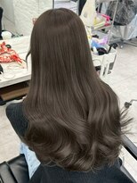 アマトウキョウスマートサロン(AMA TOKYO×Smart Salon)&nbsp;オリーブグレージュ  グレージュ  赤み消しカラー