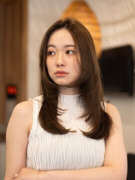 ビュートリアム ギンザ(BEAUTRIUM) たっぷりシャギーレイヤー*ワンカールレイヤー*顔周りレイヤー