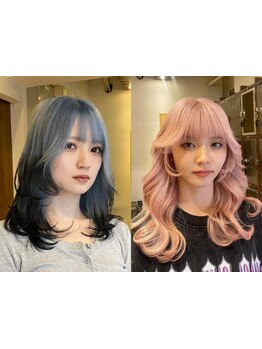 【大阪梅田・茶屋町】インナーカラーとハイセンスカラーで個性×圧倒的似合わせ◎話題の商材多数取り扱い♪