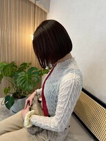 ミア(mia)&nbsp;大人シアーベージュミニウルフボブミディアムレイヤー