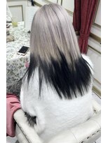 フラワーズペタルバイスミカ(Flowers petal by sumika)&nbsp;ホワイトシルバー×グラデーション