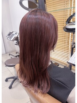 ソワンドゥブレス 大日店 (soin de brace) ・カシスピンク×髪質改善