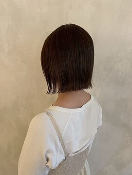 髪質改善/顔周りレイヤーカット/グレージュ[千葉/千葉駅]