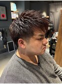 ツーブロスタイル　カラーVer