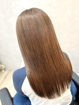 ソヨン 平塚店(SOYON) ミルキーベージュ×ULTOWA 髪質改善〇平塚