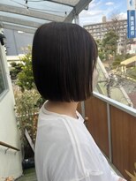 ロータスヘアーデザイン(Lotus Hair Design)&nbsp;【lotus下枝】切りっぱなしボブ/ぱつっとボブ/前下がりボブ