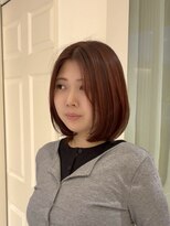 ザザ ZA/ZA 神楽坂&nbsp;春にぴったり◎レイヤーボブ×レッドブラウン