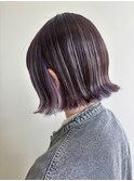 インナーカラーボブ