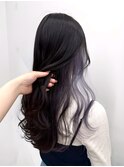 パープルインナーカラー