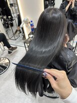 ジーナ 吉塚(Zina)&nbsp;地毛風ダークブルージュ【福田れん】吉塚美容室 髪質改善