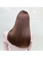 アッシュ 新杉田店(Ash) 新杉田美髪ロング髪質改善カラー縮毛矯正透明感ピンクブラウン