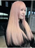 ホワイトピンク/津田沼/ブリーチ/ハイライト/ケアブリーチ/U24