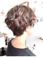 ソエルフォーヘア(soel for hair) ショートでパーマ!!肩まであった髪をバッサリカット!!