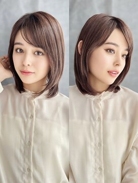 ラピス 新宿店(Lapis) 白髪カバー × 上質ツヤミディ[新宿/新宿駅/新宿]