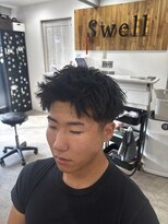 スウェル 船橋店(Swell)&nbsp;リバースセンターパート/ニュアンスパーマ/ダウンバング/船橋