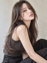 ラベスト キョウト 京都 四条烏丸店(LOVEST KYOTO)&nbsp;色っぽロングレイヤー｜ダークグレージュ