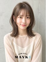 メイクス 町田(MAYKS)&nbsp;くびれボブ×オリーブベージュ