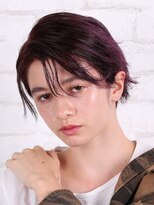 アース 花巻店(HAIR&MAKE EARTH) ラズベリーボルドーハンサムショート