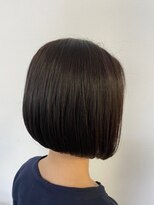 ラプチャー(RAPTURE) 30代40代50代髪質改善アッシュブラック斜めバング30代40代