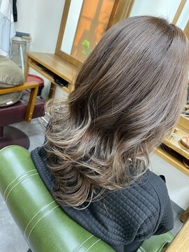 東京ヘアーサロン レイヤーカット/20代/30代/40代/50代/北本/桶川/鴻巣/ハイライト