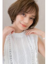 カバーヘア ブリス 北浦和(COVER HAIR bliss)&nbsp;ラフニュアンス大人かわいいくせ毛ショートY北浦和20代30代40代